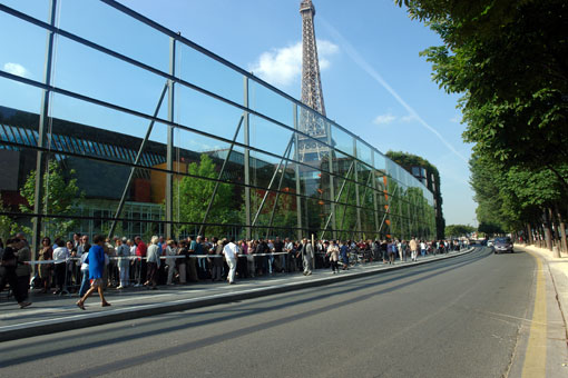 Quai Branly, le 23 juin 2006