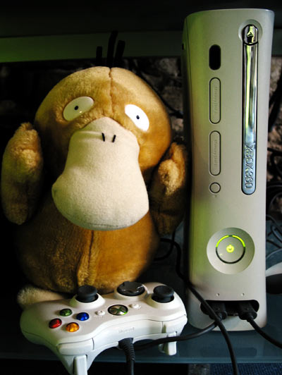 Psykokwak joue sur Xbox 360