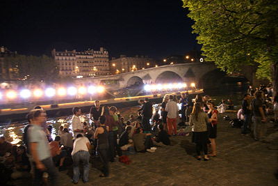 quai de Seine by night @ BBQ électro #2