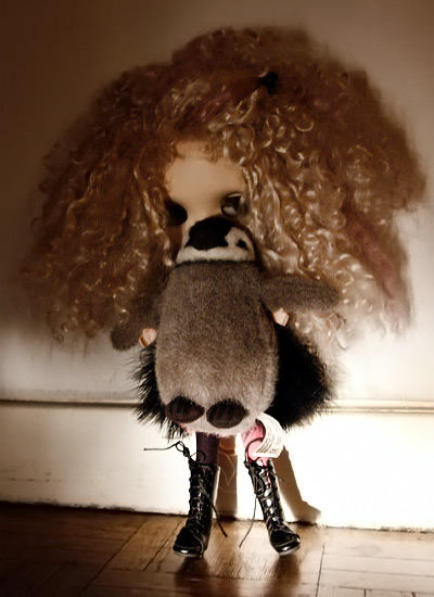 Blythe mohair with Pedro