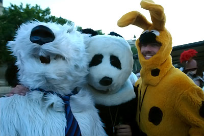 moi et mes potes Panda et Marsu