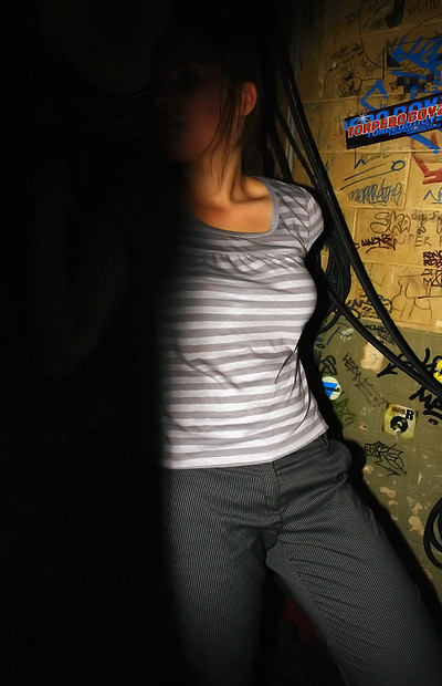 Stéphanie en embuscade