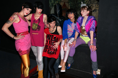 les coupines + votre serviteur @ Flash Cocotte (photo by Enté)