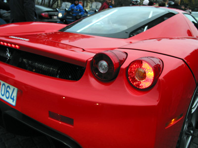 Ferrari Enzo - capot et feux arrières