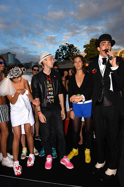 Hansel, Adeline et Nicolas Ullmann @ Shoes Party