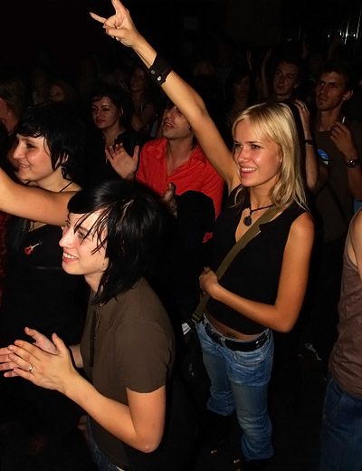 enthusiastic girls