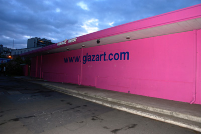 Glazart (vu du dehors)