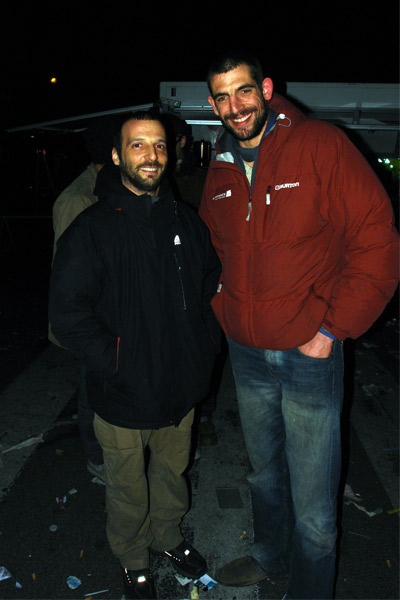 Mathieu Kassovitz et Augustin Legrand