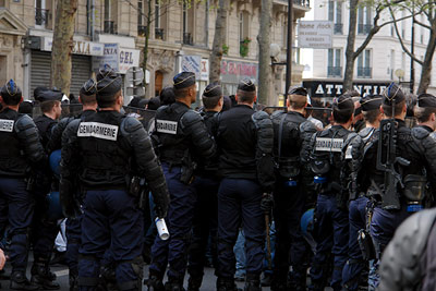 re-manif de lycéens