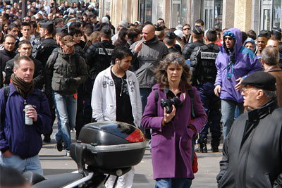 re-manif de lycéens