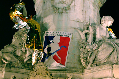 Nuit Solidaire en Faveur du Logement @ place de la République