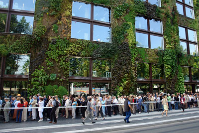 Quai Branly, file d'attente