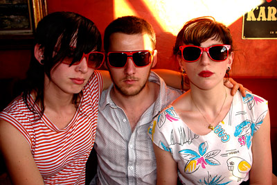Audrey, Justine & me