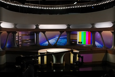 plateau des Guignols @ studio 104