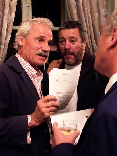 Yann Arthus-Bertrand et Philippe Starck