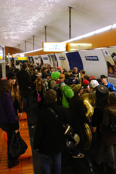 subway party @ ligne 7 bis