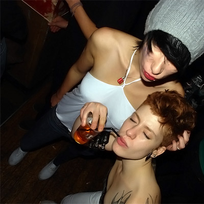 Sunday & girl @ Cabaret Furie