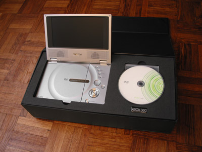 open the DVD player