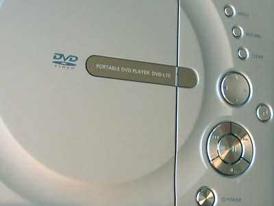 Samsung portable DVD player
